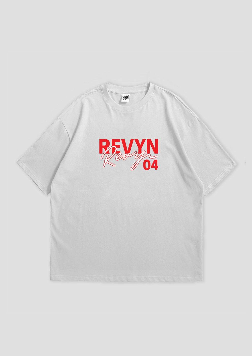 WHITE REVYN04 OVERSIZED T-SHIRT