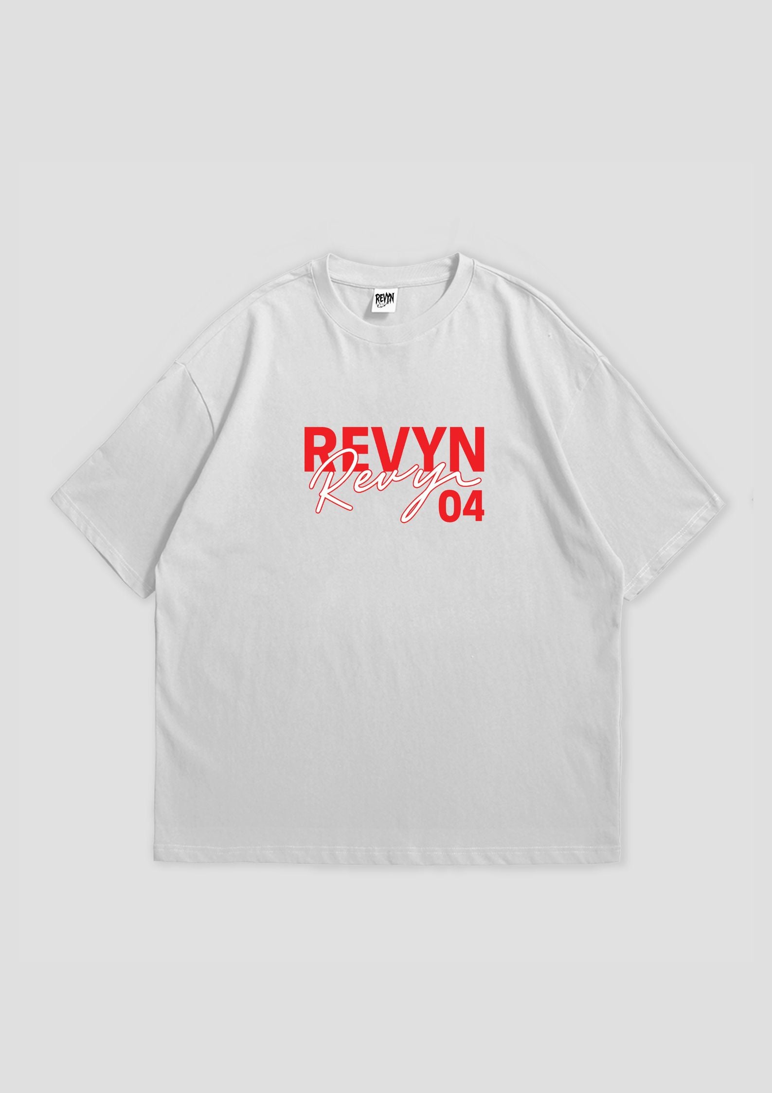 WHITE REVYN04 OVERSIZED T-SHIRT