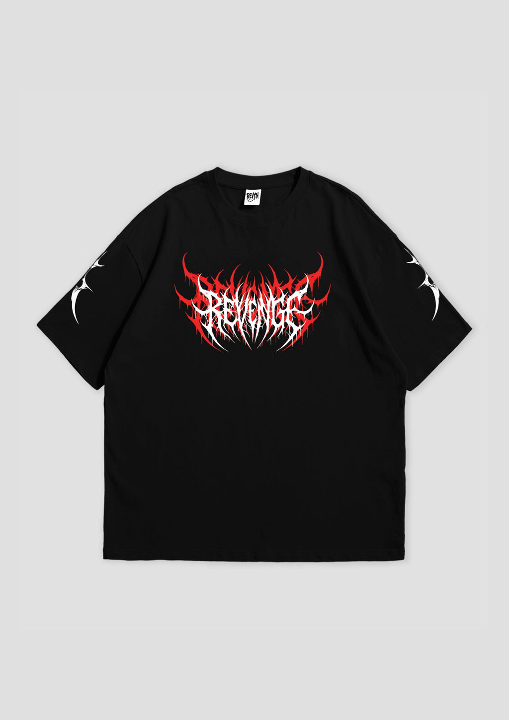 BLACK REVENGE OVERSIZED T-SHIRT