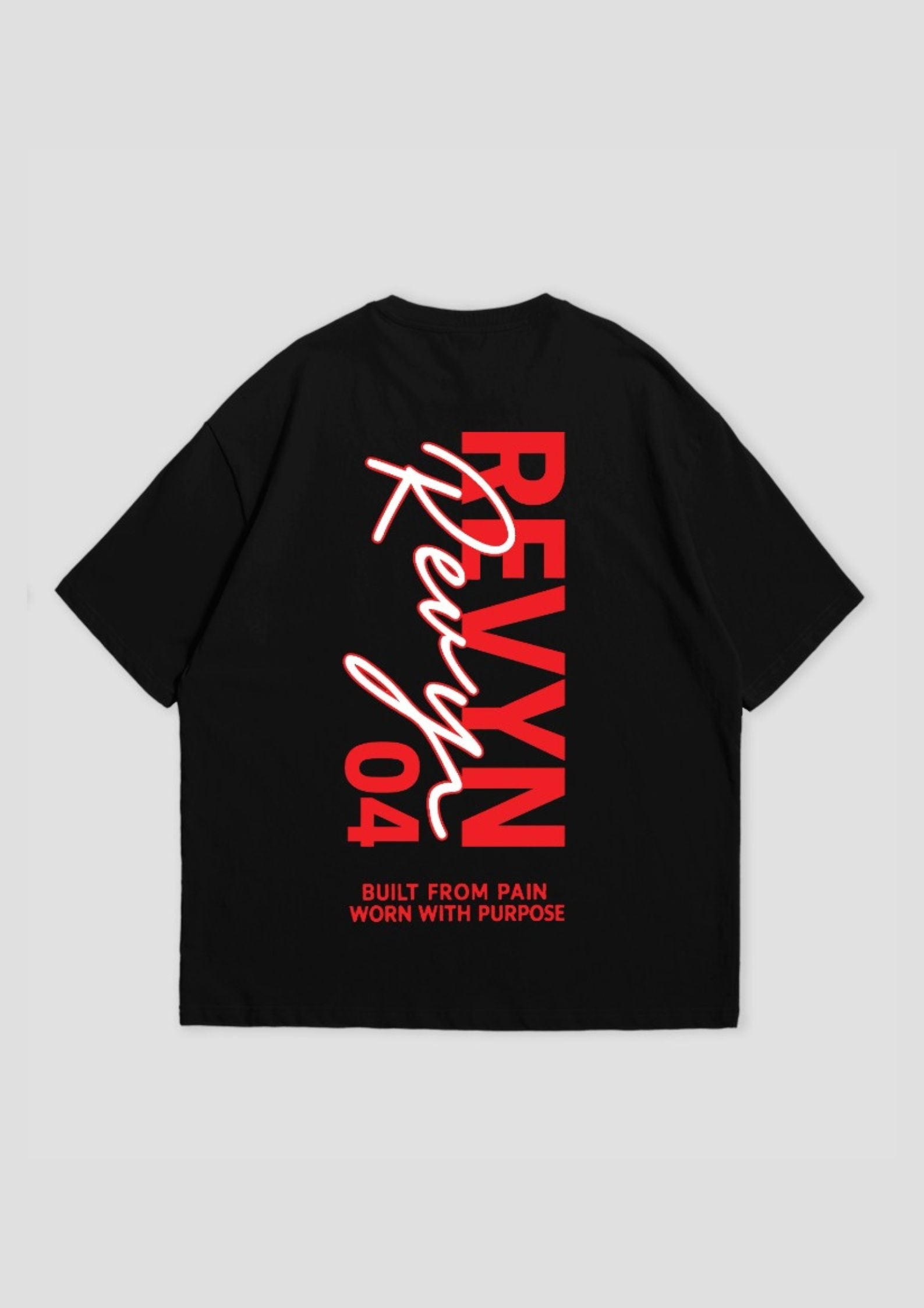 BLACK REVYN04 OVERSIZED T-SHIRT