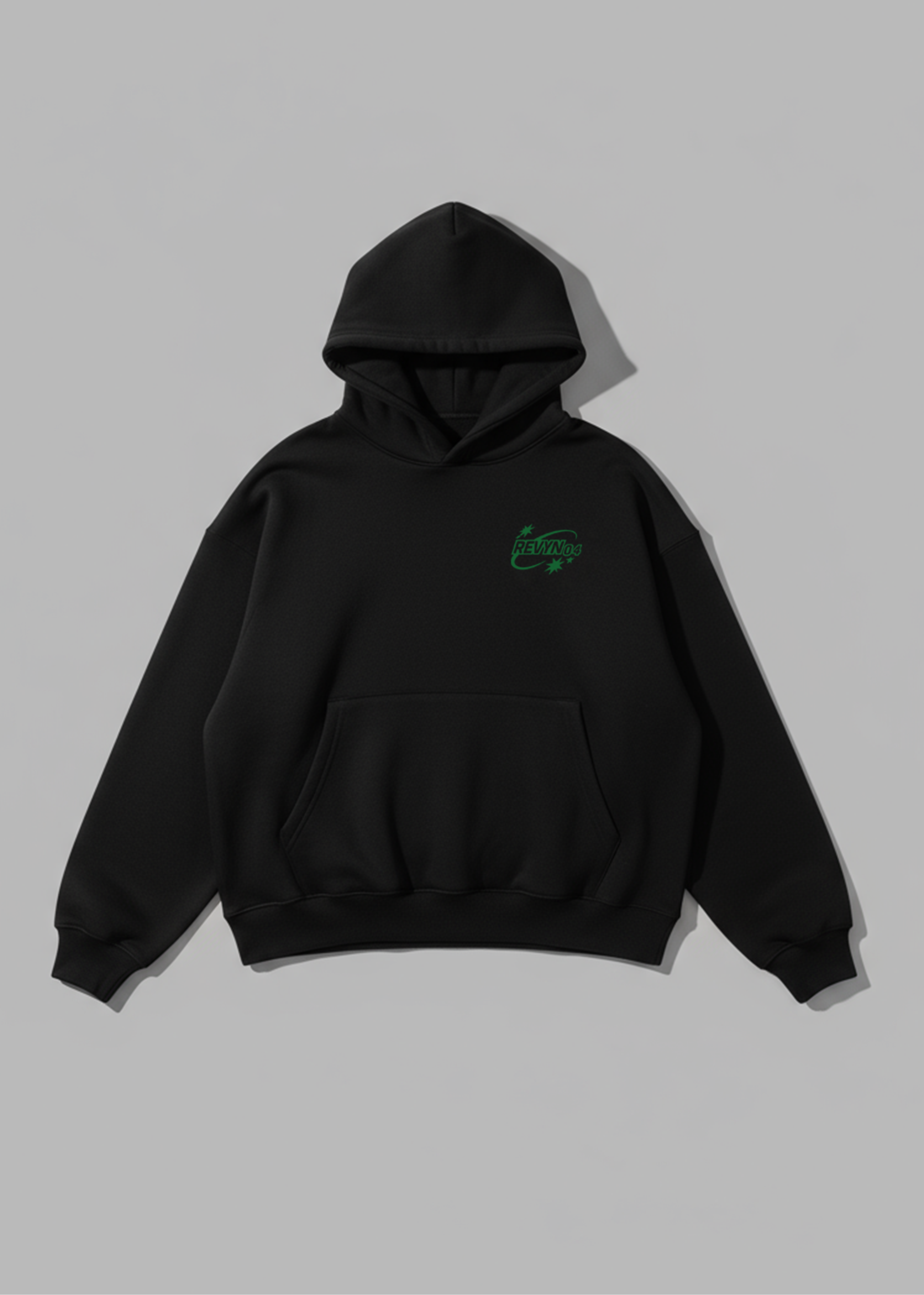 BEYOND THE LINES BLACK HOODIE