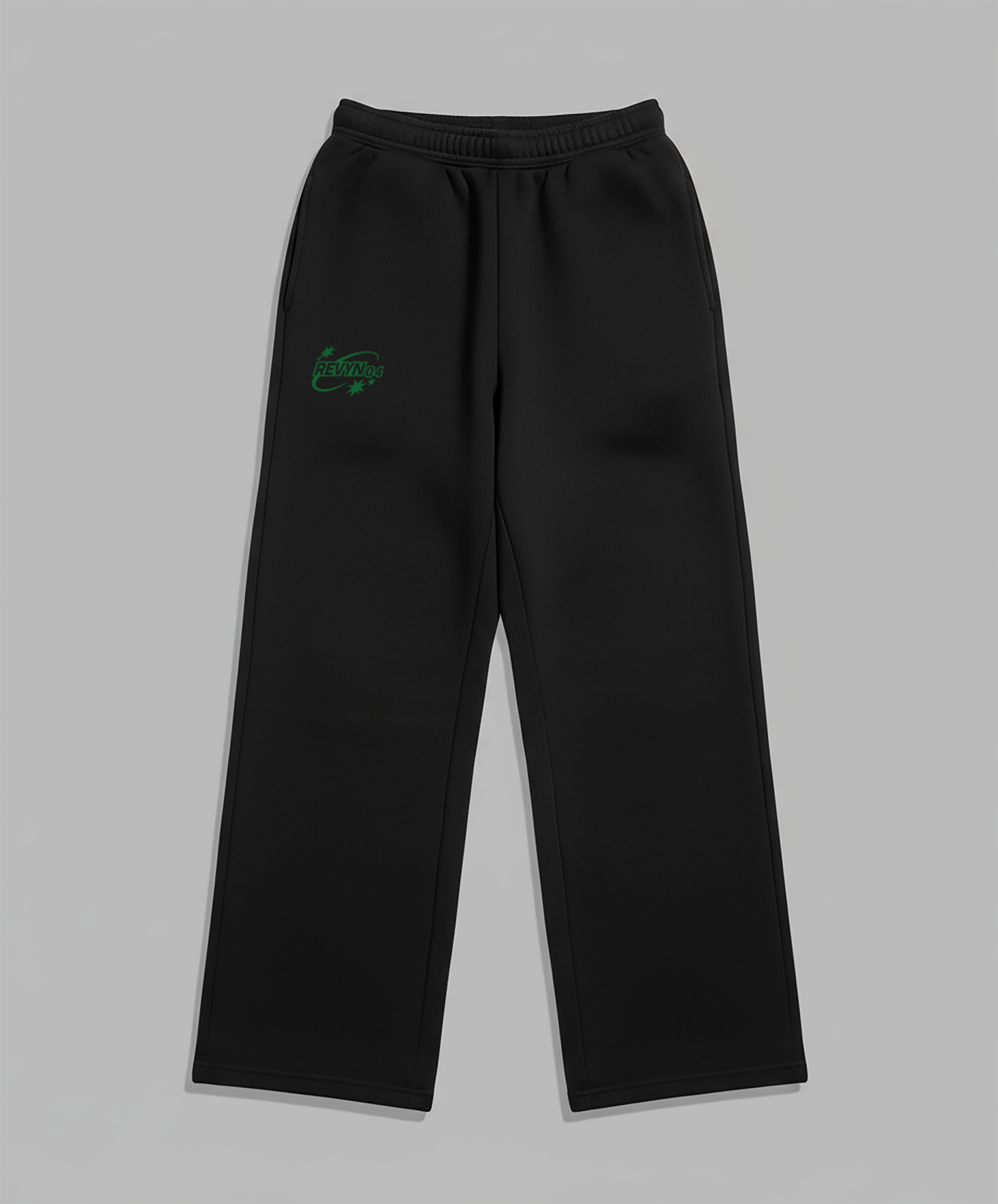 REVYN BLACK-BAGGY SWEATPANT